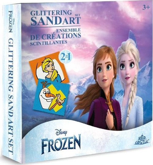 Eğitici ve Eğlenceli Kum Boyama Seti-Disney Frozen MBKS-10
