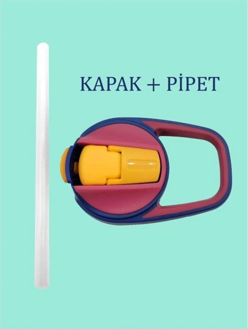 580 ml Ve 430 ml Kırmızı Yedek Kapak Pipet