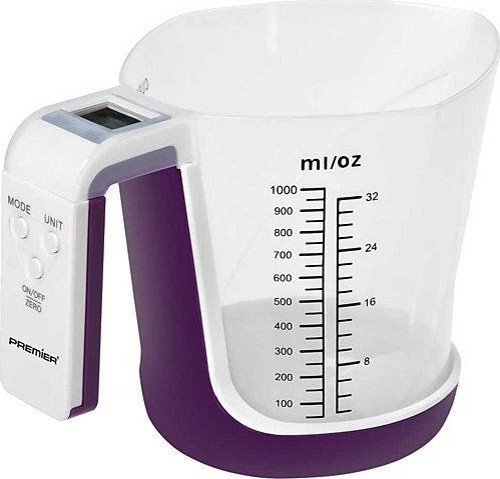 CLZ192 ÖLÇÜ KAPLI MUTFAK TARTISI TERAZİSİ 1000ML (4172)