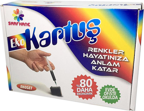 Canon TS205 TS305 TS3150 TS3350 TR4550 uyumlu Kartuş dolum seti 40 Dolumluk 545/546 uyumlu