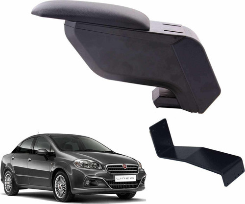 Fiat Linea 2010 Delmesiz Çelik Ayaklı Siyah Kolçak Kol Dayama