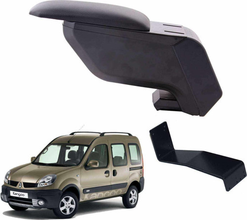 Renault Kangoo 2008 Delmesiz Çelik Ayaklı Siyah Kolçak Kol Dayama