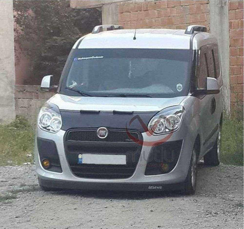 Fiat Doblo 3. Nesil 2011 Suni Deri Lüx Kaput Koruyucu Maske