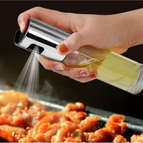 Sirkelik Sosluk Yağlık Cam Şişe Yağ Püskürtücü Yağdanlık Sprey Cam Şişe Zeytinyağı 100 ml 2 Adet