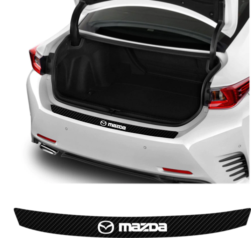 Mazda B2500 İçin Uyumlu Aksesuar Oto Arka Tampon Bagaj Koruyucu Sticker 92*7 Cm