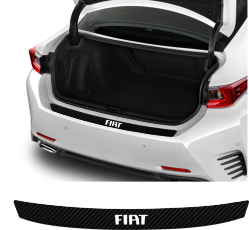 Fiat İçin Uyumlu Aksesuar Oto Arka Tampon Bagaj Koruyucu Sticker 92*7 Cm