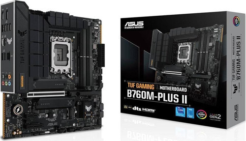 Mb Tuf Gaming B760M-Plus II İntel B760 Lga1700 Ddr5 7800 Dp Hdmi 3X M2 Usb3.2 Matx Anakart