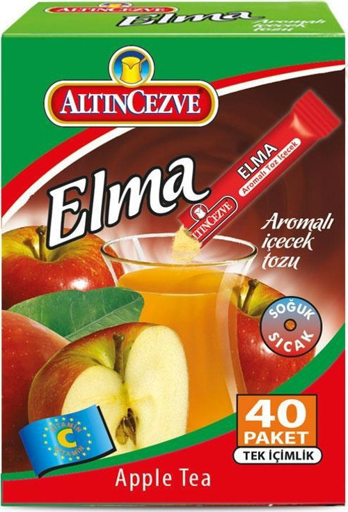 Elma Tek İçimlik İçecek Tozu 40 x 1.5 Gr