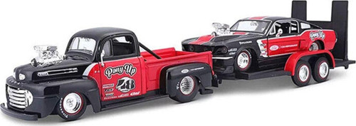 Design Elite Transport Ford 1948 F1 Pick Up + 1967 Mustang GT