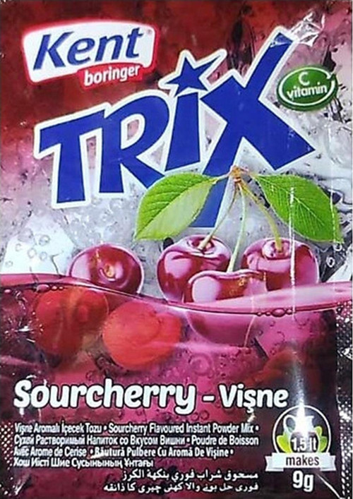 Trix Vişne Aromalı Içecek Tozu 9. G X 3 Paket