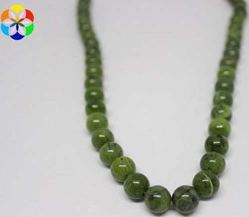 Bileklik Boy Yeşim Taşı Royal Quality Yarım Dizi 10mm (18CM UZUNLUĞUNDADIR)