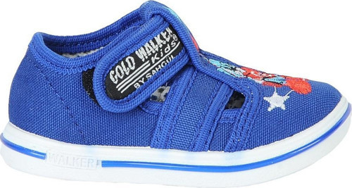 Walker Kids 22-sdt Cırtlı Keten Erkek Bebe Çocuk Sandalet