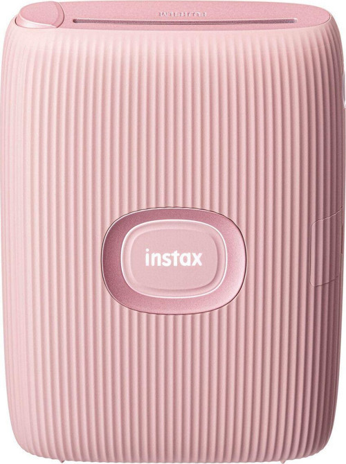 Fujifilm Instax Mini Link 2 Toz Pembe Akıllı Telefon Yazıcısı 10'lu Mini Film Ve Çerçeve