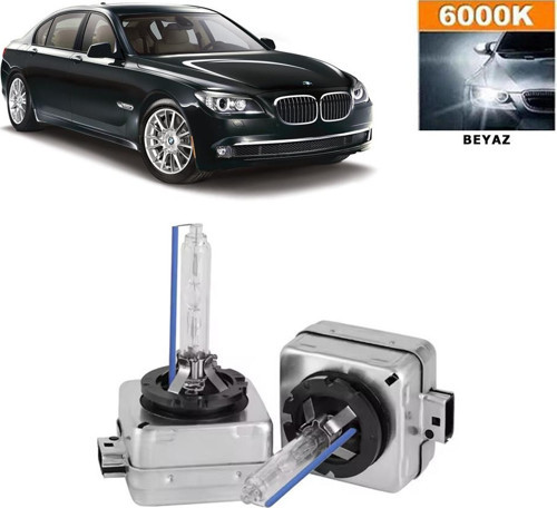 BMW 7 Serisi F01 2008-2015 Xenon D1S / D1R 6000K Beyaz HID Xenon Ampul 2 Adet