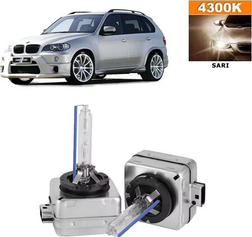 BMW X5 Serisi E70 2007-2013 Xenon D1S / D1R 4300K Sarı HID Xenon Ampul 2 Adet