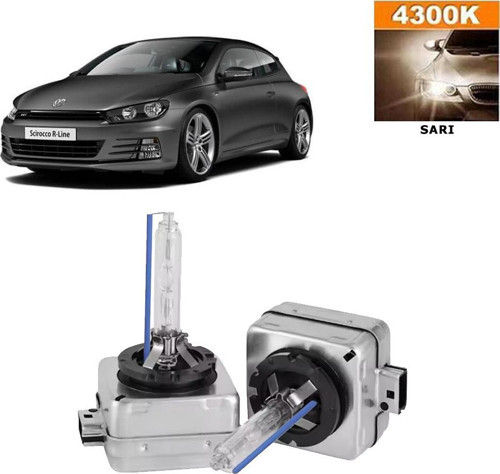 Volkswagen Scirocco 2008-2014 D1S / D1R 4300K Sarı HID Xenon Ampul 2 Adet