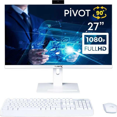 TAx1126 Intel Core i5 12400 32GB DDR4 Ram 512GB M.2 NVMe SSD 27 inç FHD All In One Bilgisayar