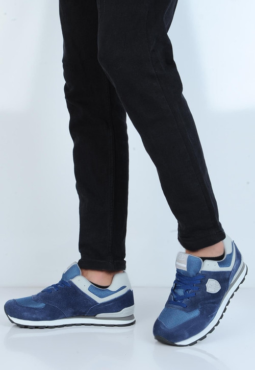 MP 232-1262Mr Lacivert Yürüyüş Günlük Erkek Spor Ayakkabı