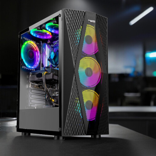 TWISTED MINDS HELL AMD RYZEN 5 5600G 16GB DDR4 512GB SSD FREEDOS GAMING PC