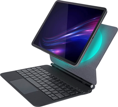 iPad Pro 11 4. Nesil Uyumlu Magic Style Manyetik Yapışmalı Klavyeli Kılıf