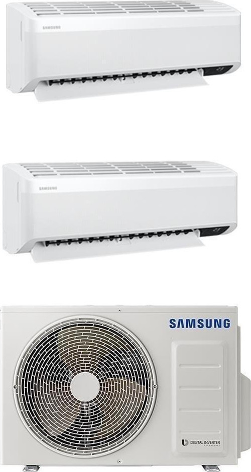 Wind Free Multi 1+2 Sistem (Aj050Txj2Kh/Ea) 7+9 Btu İç 5,2 Kw Dış Ünite