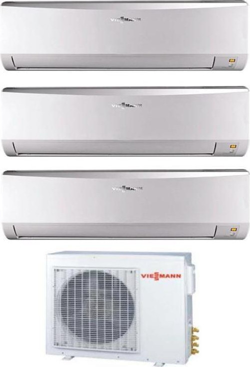 Vitoclima Multi 1+3 Sistem (O4F3080M2) 12+12+18 İç 8,0 kw Dış Ünite