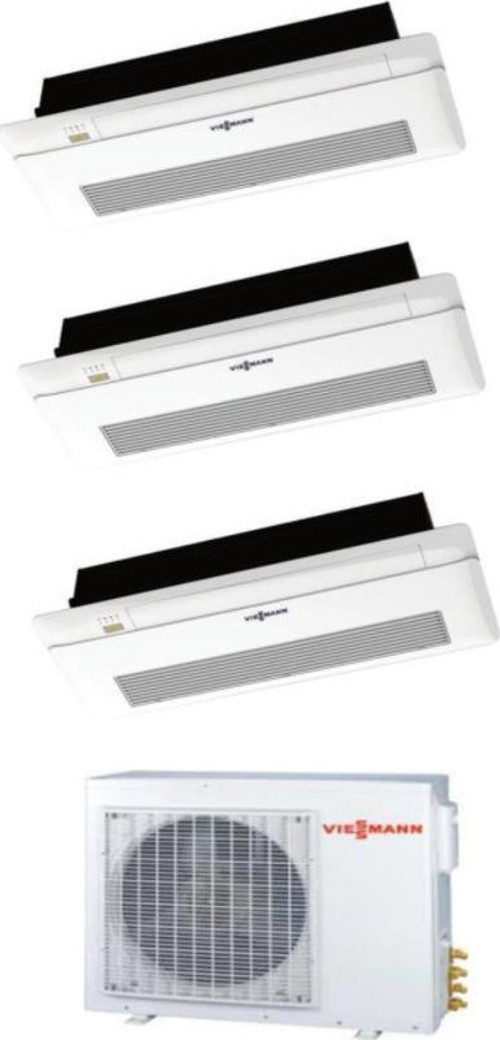 Vitoclima Multi Tek Yön Kaset 1+3 Sistem (O4F3080M2) 9+9+12 Btu İç 8,0 kw Dış Ünite