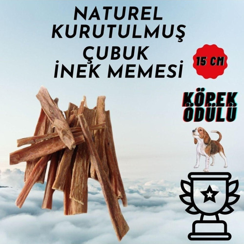 Naturel Köpek Ödülü Kurutulmuş Inek Memesi 100 Gr