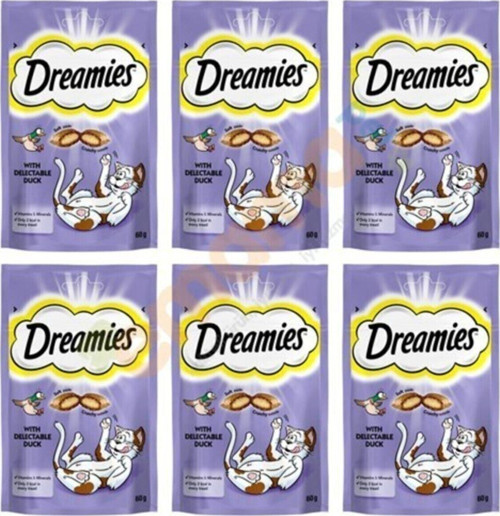 Dreamies Ördekli Kedi Ödülü 60 Gr X 6 Adet