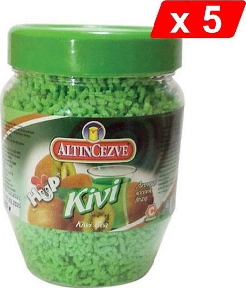 Granül Kivi Aromalı İçecek Tozu 300 Gr - 5Lİ PAKET