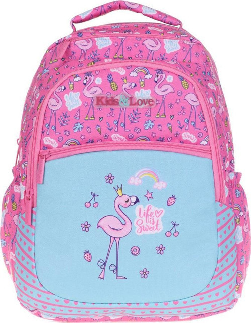 Kids Love Okul Çantası Patermed Flamingo L5107