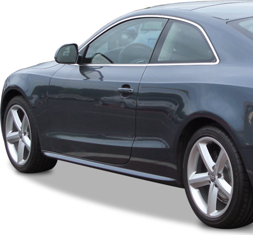 Audi A5 B8 Yan Marşpiyel S Line Fiber Boyasız 2008-2015