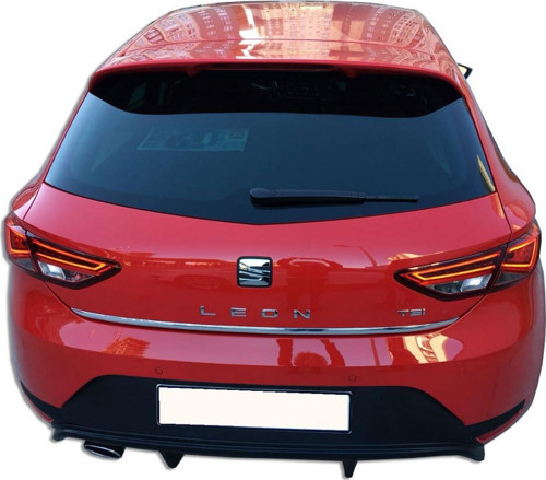 Seat Leon Mk3 Arka Difüzör Parlak Siyah Style Uyumlu 2013-2016