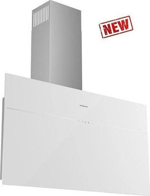 3364 LINK FLAT Beyaz Cam Duvar Tipi Davlumbaz 60cm