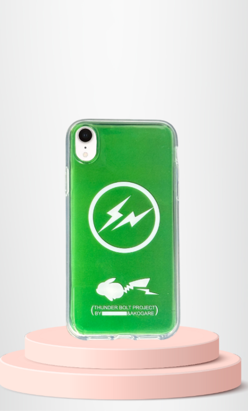 İphone Xr Uyumlu Baskili Renkli̇ Transparan Kilif Ti̇er Cover Koyu Yeşi̇l