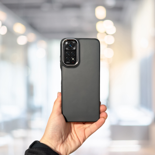 Xi̇aomi̇ Redmi̇ Note 11 Pro Arkasi Buzlu Şeffaf Hassas Düğme Kamera Çikintili Sert Mat Perfect Si̇y