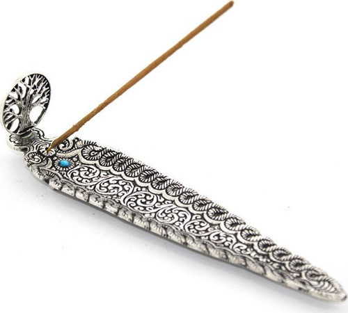 Metal Kayık Hayat Ağacı Tasarımı Tütsülük Ksk2206