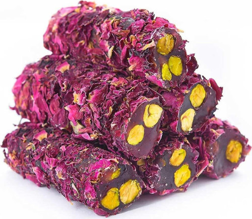 Gül Yaprak Narlı Fıstıklı Fitil Lokum 1 Kg