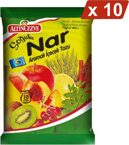 Nar Aromalı İçecek Tozu - Soğuk 450 G - 10LU PAKET