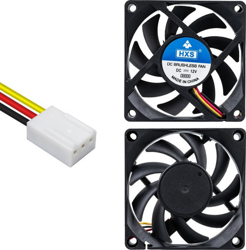 IC-216 70X70X15MM 12 VOLT 3 PİN FIRÇASIZ DC KASA FAN