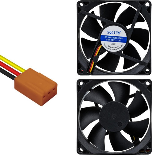 IC-216 FIRÇASIZ DC FAN 80X80X25MM 12 VOLT 3 PİN