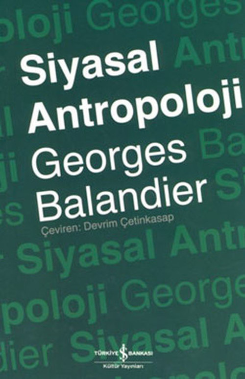 İş Bankası Kültür Yayınları Siyasal Antropoloji