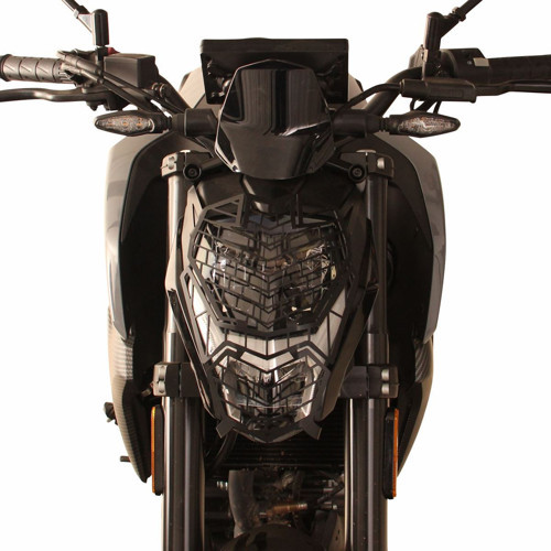 CF Moto 250 NK 2023-2024 Uyumlu Far Koruma Siyah