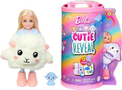 Cutie Reveal Bebekler Chelsea Sevimli Kostümler Serisi - Kuzucuk