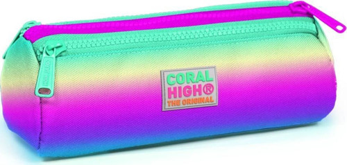 Coral High Rengarenk Baskılı Kız Çocuk 3'lü İlkokul Çanta Seti 4