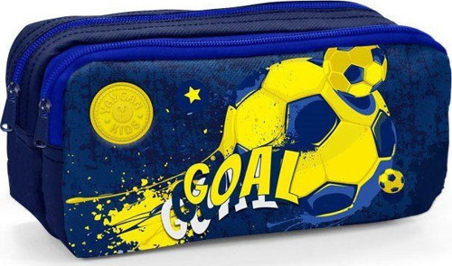 Kids Futbol Lacivert Sarı Erkek Çocuk Kalem Çantası