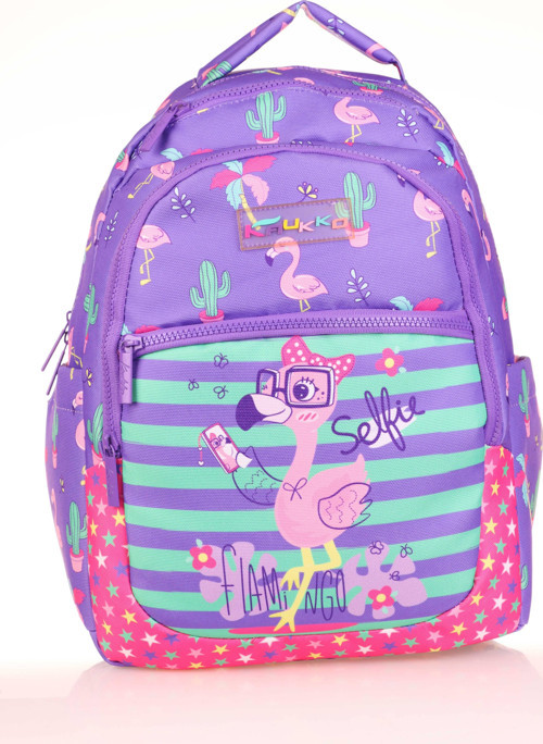 Kids Okul Çantası Paterned Flamingo L5148