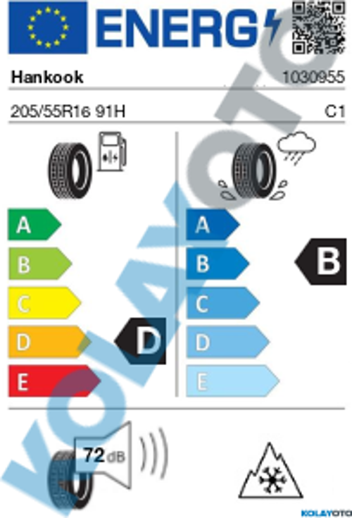 Winter I*Cept RS3 W462B 205/55R16 91H RFT HRS M+S 3PMSF (Kış) (2023)