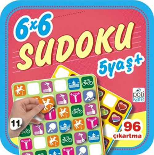 Pötikare Yayınları 6 x 6 Sudoku - 11