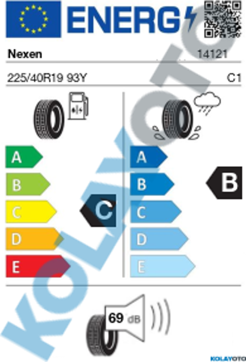 N'Fera SU1 225/40R19 93Y XL (Yaz) (2022)